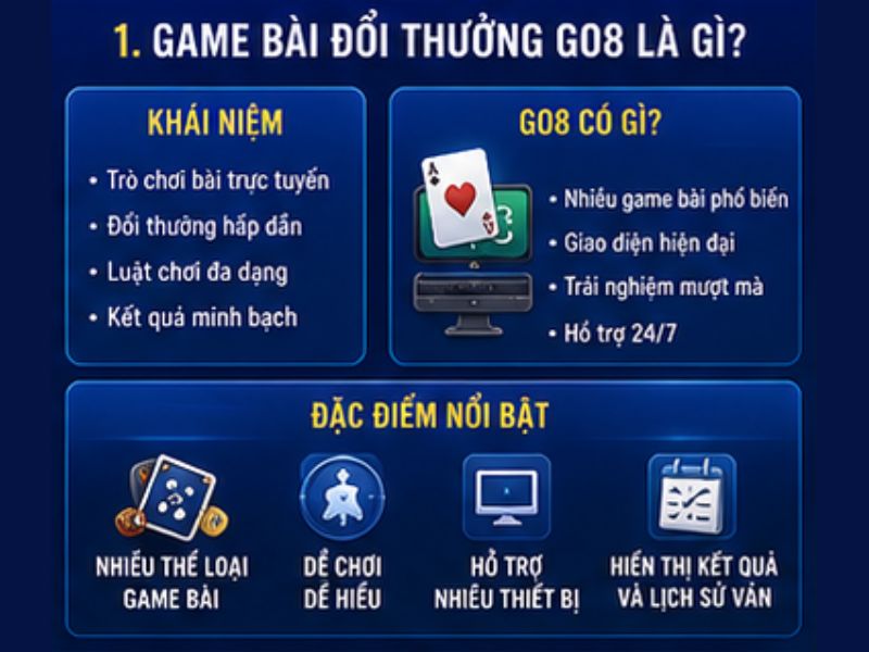 Game Bài Đổi Thưởng GO8 Là Gì?