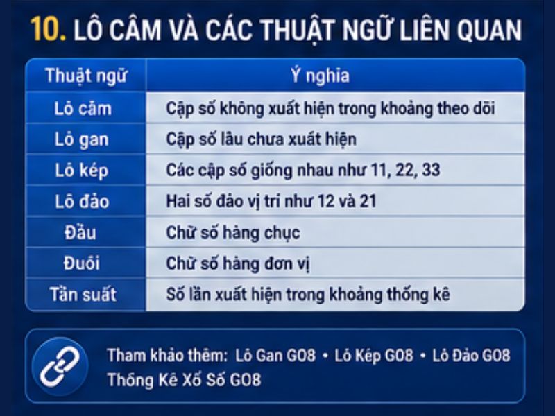 Lô Câm Và Các Thuật Ngữ Liên Quan